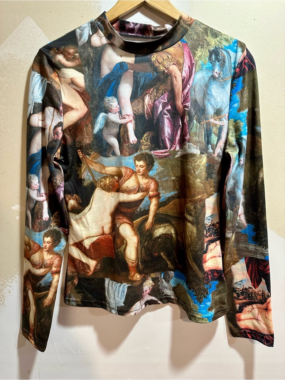 SHEIN Renaissance Art Shirt